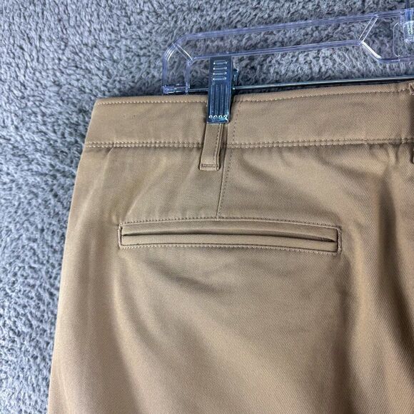 Eddie Bauer Outdoor Pants Mens 38x32 Tan Golf Golfer Fish Fishing Casual Khakis - Picture 10 of 16